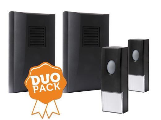 iBood Home & Living - Duopack Elro draagbare draadloze deurbellen iBood Home & Living - Duopack Elro draagbare draadloze deurbellen
