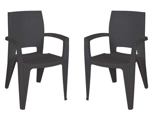 iBood Home & Living - Duopack The Firm Tuinstoelen iBood Home & Living - Duopack The Firm Tuinstoelen