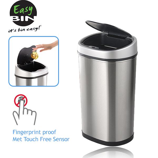 iBood Home & Living - Easybin® automatische 40L RVS afvalemmer iBood Home & Living - Easybin® automatische 40L RVS afvalemmer
