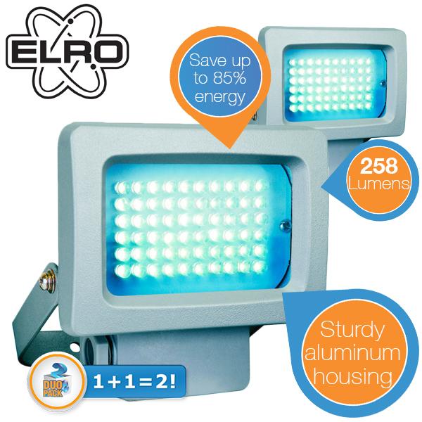 iBood Home & Living - Elro Duopack LED Schijnwerpers iBood Home & Living - Elro Duopack LED Schijnwerpers