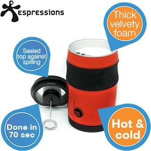 iBood Home & Living - Espressions Australia melkopschuimer - Voor alle koffiespecialiteiten en meer iBood Home & Living - Espressions Australia melkopschuimer - Voor alle koffiespecialiteiten en meer