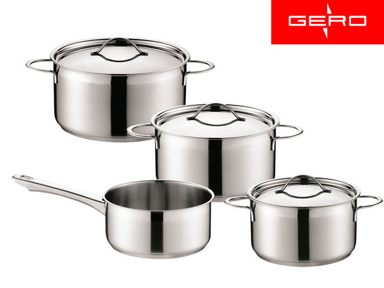 iBood Home & Living - Gero 4-delige RVS Pannenset iBood Home & Living - Gero 4-delige RVS Pannenset