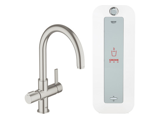 iBood Home & Living - Grohe Red Duo Kokendwatermengkraan