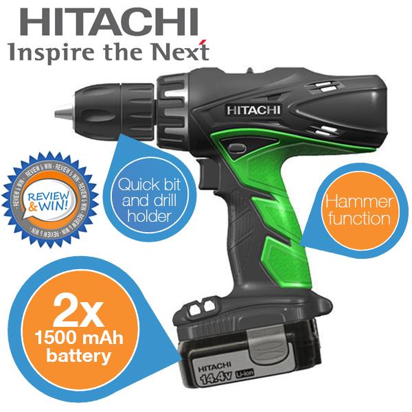 iBood Home & Living - Hitachi DV14DCL2 14,4V accuboormachine iBood Home & Living - Hitachi DV14DCL2 14,4V accuboormachine