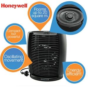 iBood Home & Living - Honeywell energiezuinige compacte elektrische kachel met cool touch behuizing