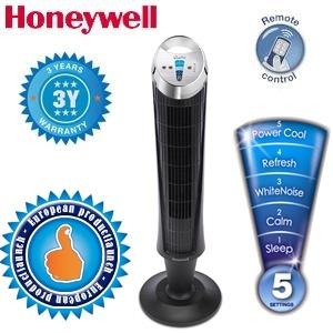 iBood Home & Living - Honeywell ultrastille torenventilator met 5 standen, timer en afstandsbediening iBood Home & Living - Honeywell ultrastille torenventilator met 5 standen, timer en afstandsbediening