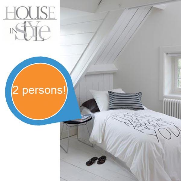 iBood Home & Living - House in Style HOME 2-persoonsdekbedovertrek