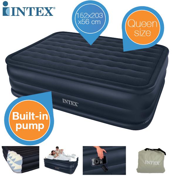 iBood Home & Living - Intex Verhoogd 56cm (2P) Airbed iBood Home & Living - Intex Verhoogd 56cm (2P) Airbed