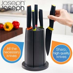 iBood Home & Living - Joseph Joseph Elevate Messenset in Carrousel ? Santokumes, groentemes, universeelmes, koksmes, vleesmes en broodmes iBood Home & Living - Joseph Joseph Elevate Messenset in Carrousel ? Santokumes, groentemes, universeelmes, koksmes, vleesmes en broodmes