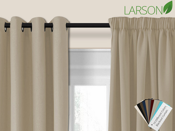 iBood Home & Living - Larson Blackout Gordijn (300 x 250) iBood Home & Living - Larson Blackout Gordijn (300 x 250)