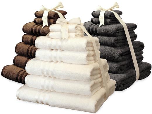 iBood Home & Living - Larson Cottons complete set handdoeken voor 2 personen + XL sauna/badlaken