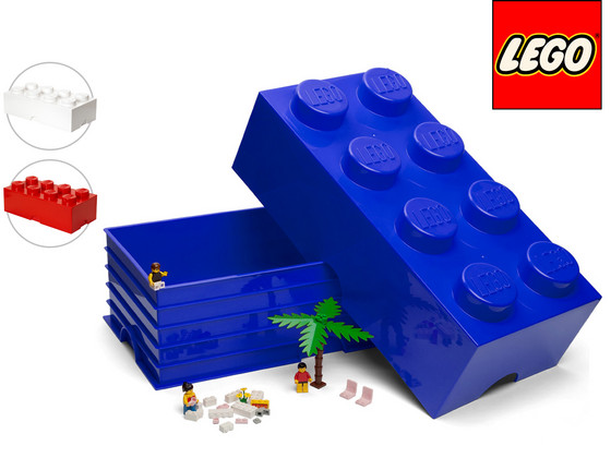 iBood Home & Living - LEGO Storage Brick 8 Opbergbox iBood Home & Living - LEGO Storage Brick 8 Opbergbox