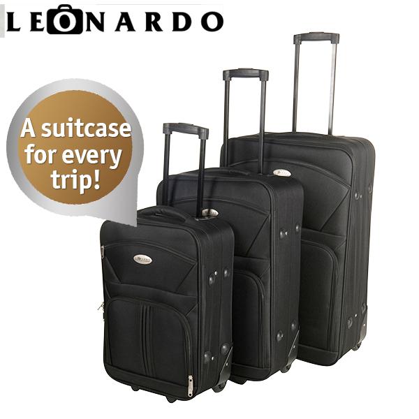 iBood Home & Living - Leonardo 3-delige trolley set iBood Home & Living - Leonardo 3-delige trolley set