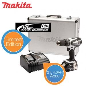 iBood Home & Living - Makita 18V accu schroef- / klopboormachineset (2x 4.0Ah accu) Special Edition iBood Home & Living - Makita 18V accu schroef- / klopboormachineset (2x 4.0Ah accu) Special Edition