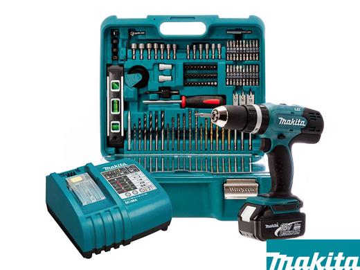 iBood Home & Living - Makita 18V Li-Ion accu klopboor/schroefmachine + 101-delige accesoire set iBood Home & Living - Makita 18V Li-Ion accu klopboor/schroefmachine + 101-delige accesoire set