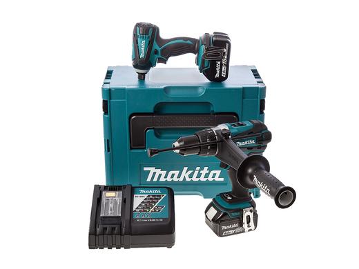 iBood Home & Living - Makita boormachine combiset met 2 accu?s en snellader iBood Home & Living - Makita boormachine combiset met 2 accu?s en snellader