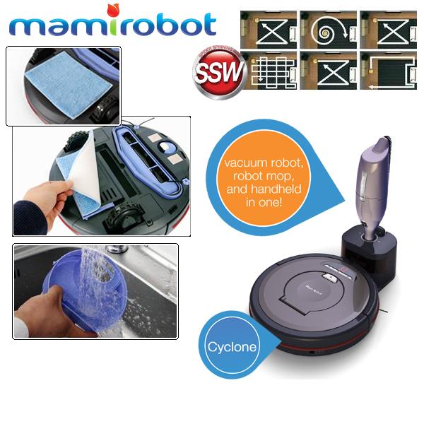 iBood Home & Living - Mamirobot K7 intelligente cycloon reinigingsrobot iBood Home & Living - Mamirobot K7 intelligente cycloon reinigingsrobot