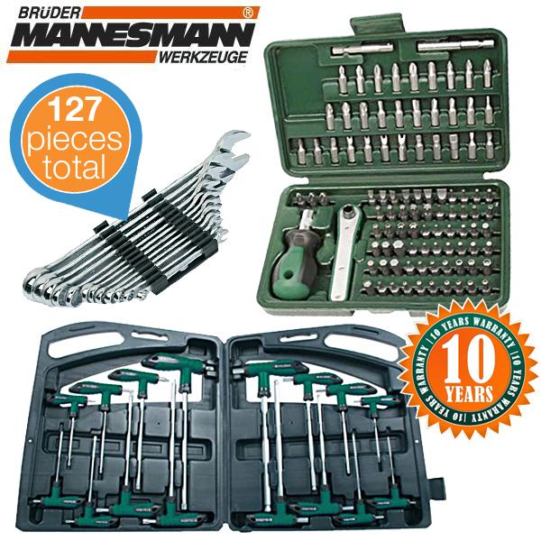 iBood Home & Living - Mannesmann 127-delige Combi-set iBood Home & Living - Mannesmann 127-delige Combi-set