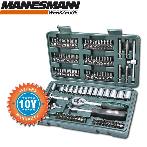 iBood Home & Living - Mannesmann 130-Delige Bit en Doppenset iBood Home & Living - Mannesmann 130-Delige Bit en Doppenset