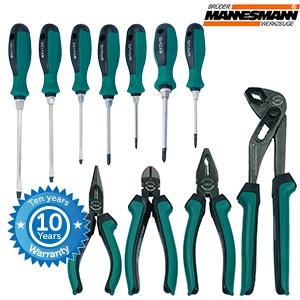 iBood Home & Living - Mannesmann Greenline 7-delige schroevendraaierset + 4 tangen en 10 jaar garantie iBood Home & Living - Mannesmann Greenline 7-delige schroevendraaierset + 4 tangen en 10 jaar garantie