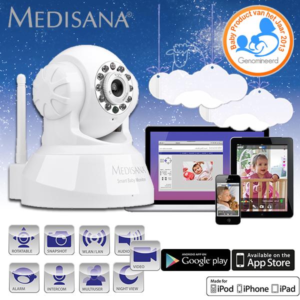 iBood Home & Living - Medisana Smart baby monitor iBood Home & Living - Medisana Smart baby monitor
