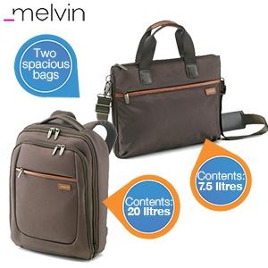 iBood Home & Living - Melvin schoudertas en rugzak (combipack) ? Twee tassen voor de prijs van minder dan een
