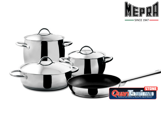 iBood Home & Living - Mepra 18/10 RVS Pannenset iBood Home & Living - Mepra 18/10 RVS Pannenset