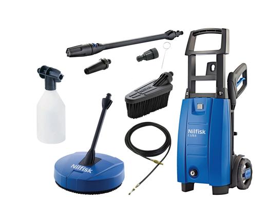 iBood Home & Living - Nilfisk C120.6-6 PCAD X-TRA Hogedrukreiniger met patiocleaner, rioolslang, wasborstel en 5 Jr Garant iBood Home & Living - Nilfisk C120.6-6 PCAD X-TRA Hogedrukreiniger met patiocleaner, rioolslang, wasborstel en 5 Jr Garant