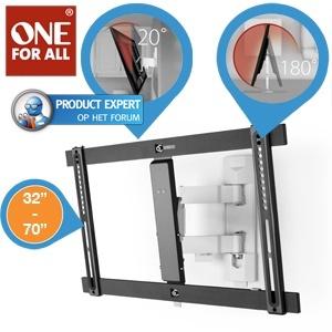 iBood Home & Living - OneForAll UltraSlim draai- en kantelbare LED/LCD Muurbeugel (32-70") iBood Home & Living - OneForAll UltraSlim draai- en kantelbare LED/LCD Muurbeugel (32-70")