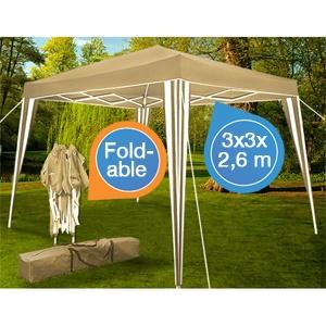 iBood Home & Living - Opvouwbare party tent 3x3x2,6 m ? ideaal voor de zomer iBood Home & Living - Opvouwbare party tent 3x3x2,6 m ? ideaal voor de zomer