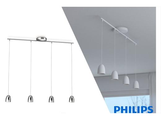 iBood Home & Living - Philips myLiving Wolga hanglamp met LED?s iBood Home & Living - Philips myLiving Wolga hanglamp met LED?s