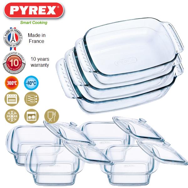 iBood Home & Living - Pyrex 7-delige ovenschalenset iBood Home & Living - Pyrex 7-delige ovenschalenset