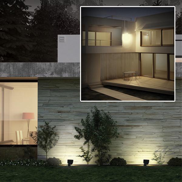 iBood Home & Living - Quintezz sensor floodlight iBood Home & Living - Quintezz sensor floodlight