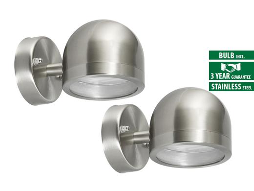 iBood Home & Living - Ranex Talinn Tuinlampen van Geborsteld RVS ? Duopack iBood Home & Living - Ranex Talinn Tuinlampen van Geborsteld RVS ? Duopack