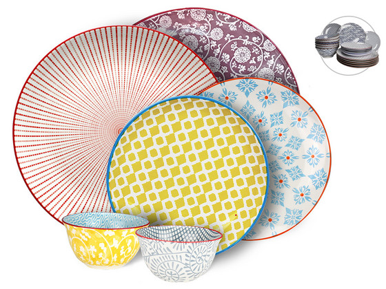 iBood Home & Living - Sabae Serviesset | 18-delig iBood Home & Living - Sabae Serviesset | 18-delig
