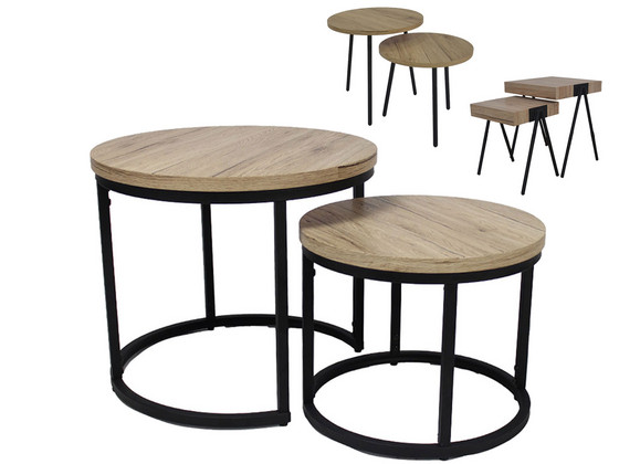 iBood Home & Living - Salontafelset (2-delig) iBood Home & Living - Salontafelset (2-delig)