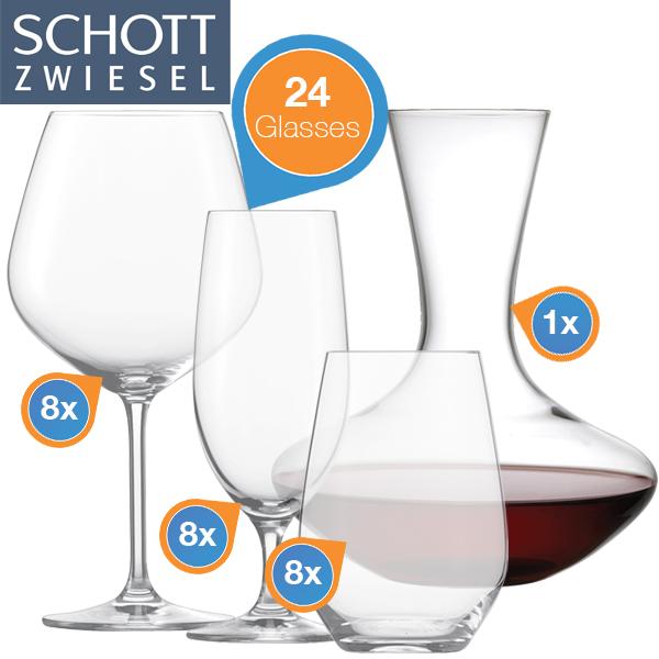 iBood Home & Living - Schott Zwiesel glazenset + decanteerkaraf iBood Home & Living - Schott Zwiesel glazenset + decanteerkaraf
