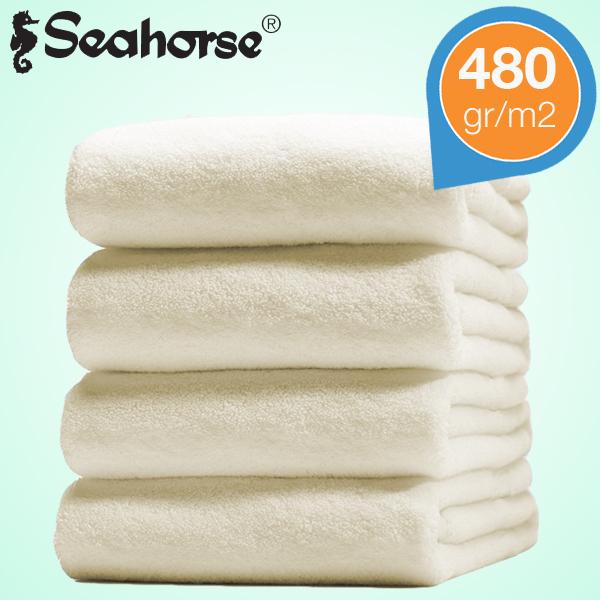iBood Home & Living - Seahorse 4-delige douchelakenset iBood Home & Living - Seahorse 4-delige douchelakenset