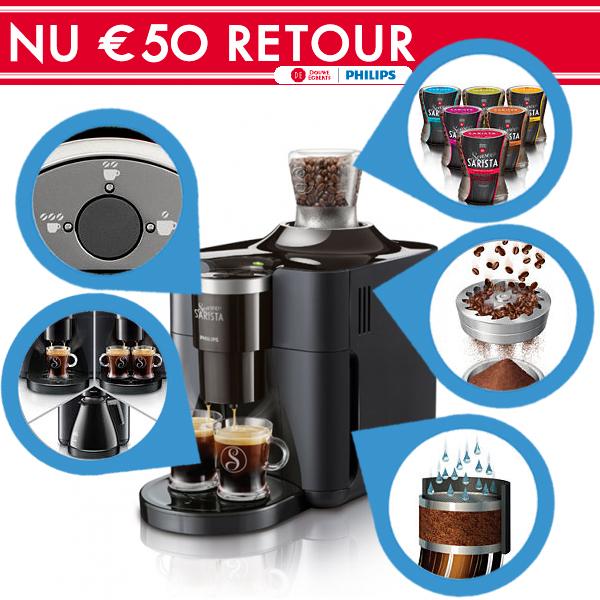 iBood Home & Living - Senseo Sarista Deep black iBood Home & Living - Senseo Sarista Deep black