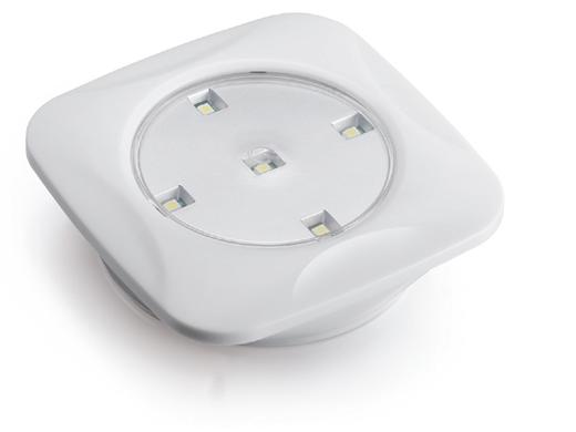 iBood Home & Living - Set van vijf draadloze LED-spotjes met afstandsbed iBood Home & Living - Set van vijf draadloze LED-spotjes met afstandsbed
