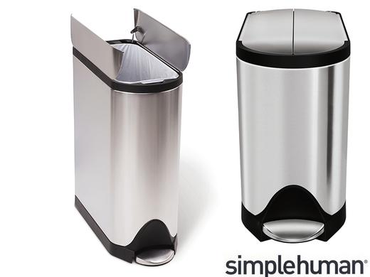 iBood Home & Living - Simplehuman Butterfly slanke pedaalemmer 30L iBood Home & Living - Simplehuman Butterfly slanke pedaalemmer 30L