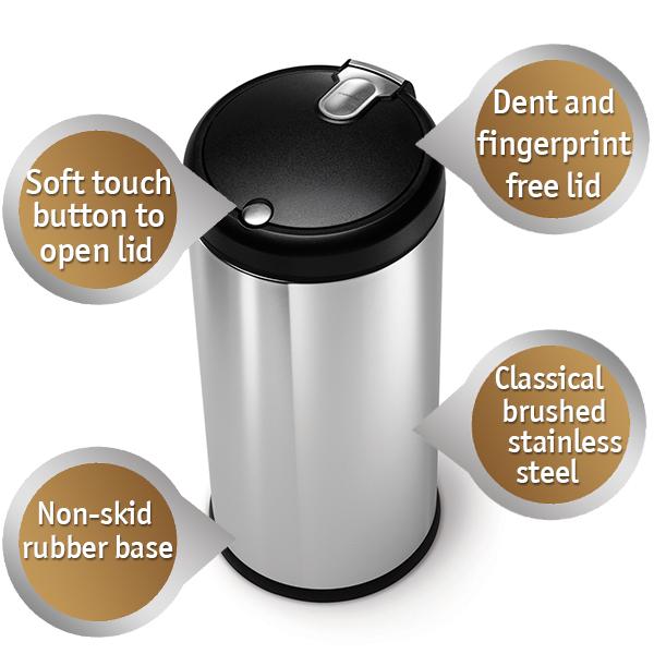 iBood Home & Living - Simplehuman Soft Touch bin iBood Home & Living - Simplehuman Soft Touch bin