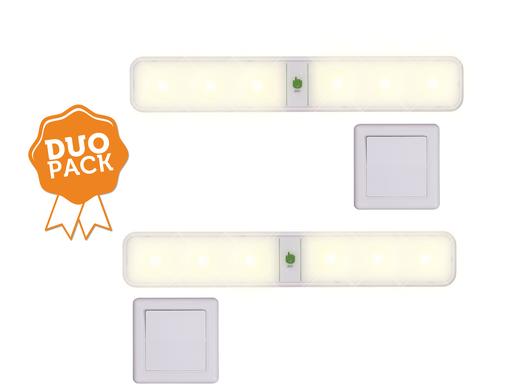 iBood Home & Living - Smart led kastlampjes duopack