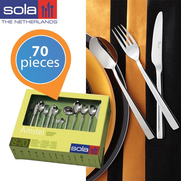iBood Home & Living - Sola Amstel 70-delige bestekset iBood Home & Living - Sola Amstel 70-delige bestekset