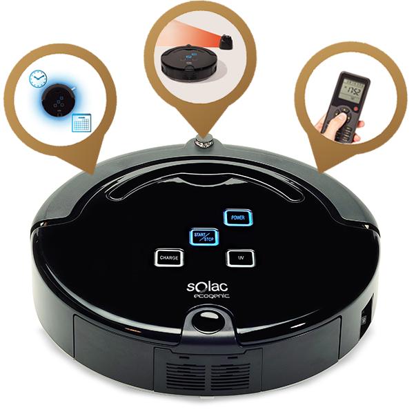 iBood Home & Living - Solac AA3400 robotstofzuiger iBood Home & Living - Solac AA3400 robotstofzuiger