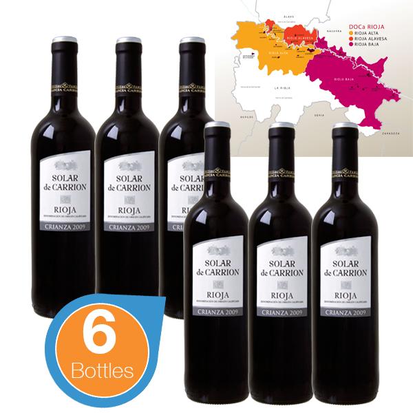 iBood Home & Living - Solar de Carrión, Rioja Crianza 6 iBood Home & Living - Solar de Carrión, Rioja Crianza 6