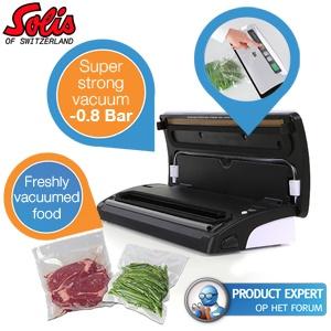 iBood Home & Living - Solis vacuümmachine ? perfect voor het bewaren of marineren van eten iBood Home & Living - Solis vacuümmachine ? perfect voor het bewaren of marineren van eten
