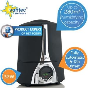 iBood Home & Living - Suntec Monsun Luchtbevochtiger voor thuis én op kantoor - volautomatische ultrasone vernevelaar met 5 liter tank iBood Home & Living - Suntec Monsun Luchtbevochtiger voor thuis én op kantoor - volautomatische ultrasone vernevelaar met 5 liter tank