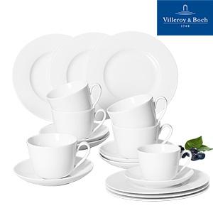 iBood Home & Living - Villeroy & Boch 30-delige porseleinen serviesset - Twist white