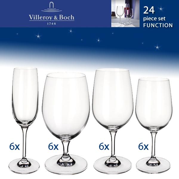 iBood Home & Living - Villeroy & Boch set kristalglazen, 24dlg iBood Home & Living - Villeroy & Boch set kristalglazen, 24dlg
